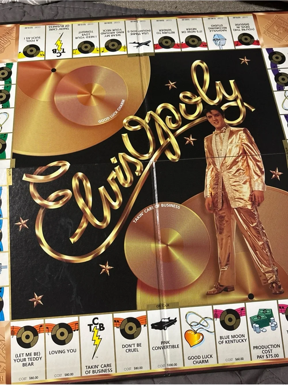 Elvisolopy board game complete